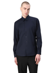 Chemise bleu marine KARL LAGERFELD
