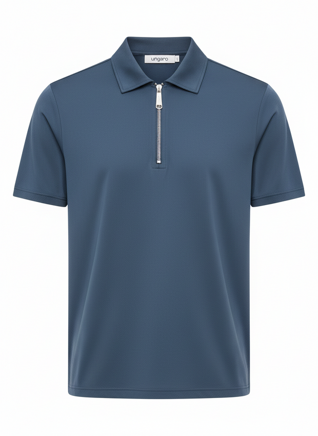 Polo à zip UNGARO U0040