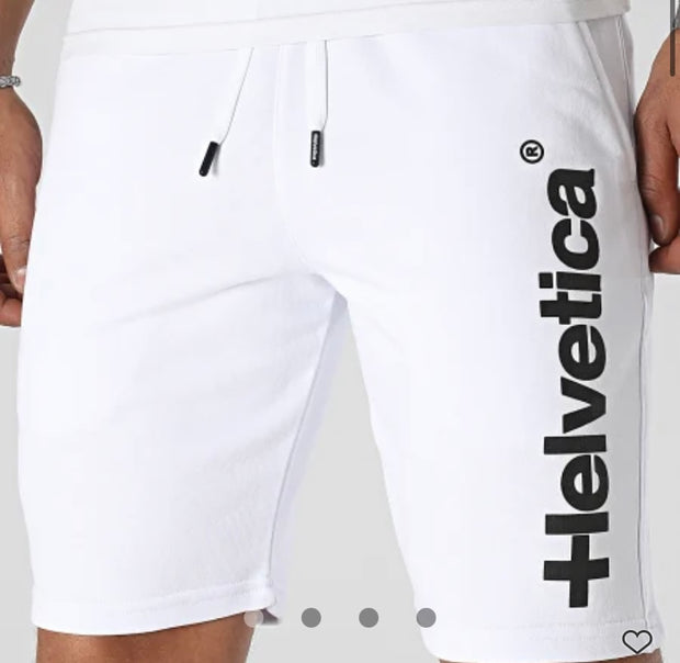 SHORT HELVETICA KILIAN WHITE