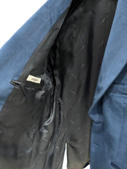 Veste en velours UNGARO bleu