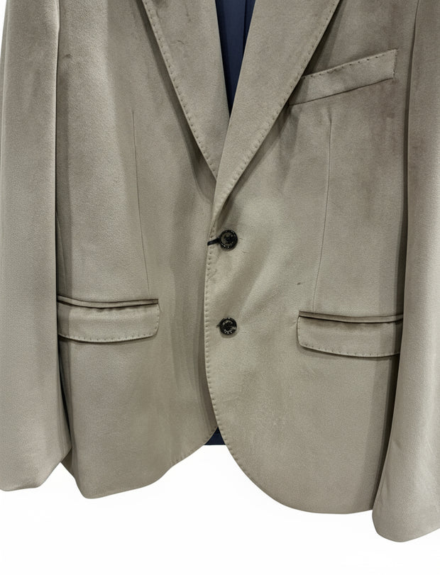 Veste en velours UNGARO beige