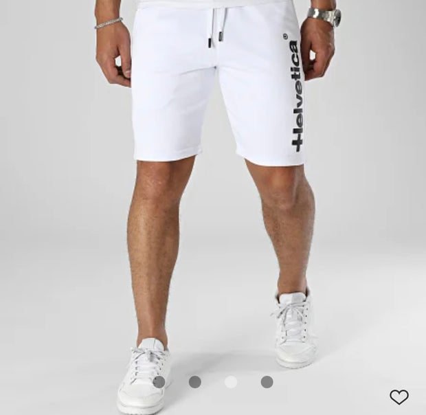 SHORT HELVETICA KILIAN WHITE