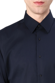 Chemise bleu marine KARL LAGERFELD