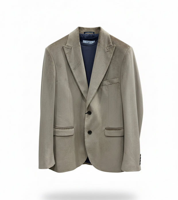 Veste en velours UNGARO beige