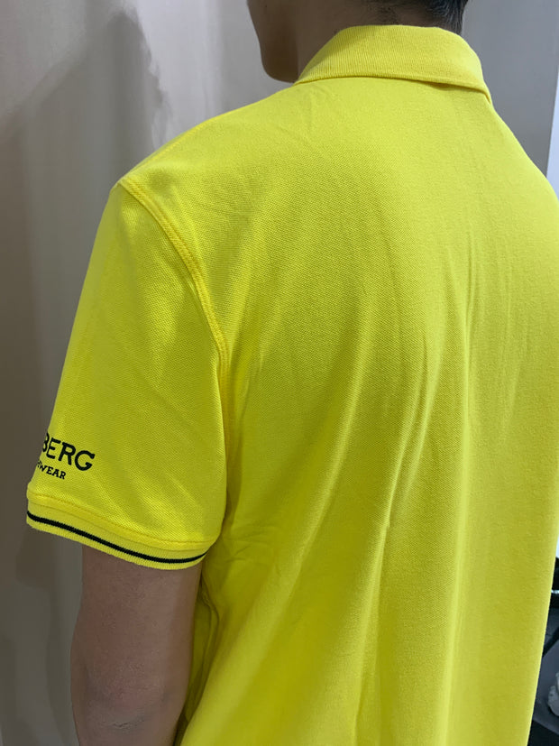 Polo jaune iceberg