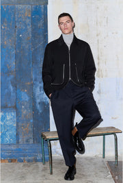 Blouson UNGARO noir zippé