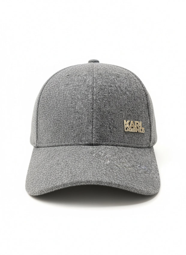 Casquette KARL LAGERFELD grise BASECAP