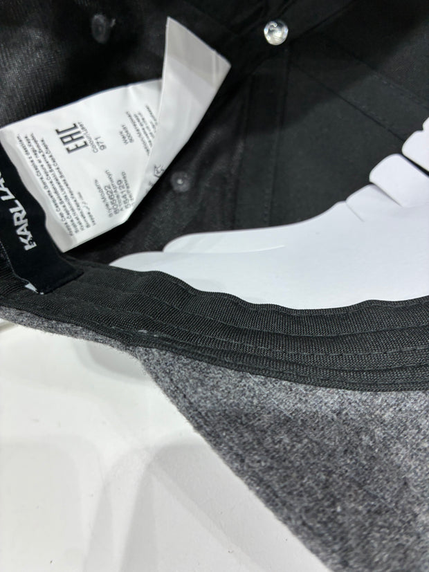 Casquette KARL LAGERFELD grise BASECAP