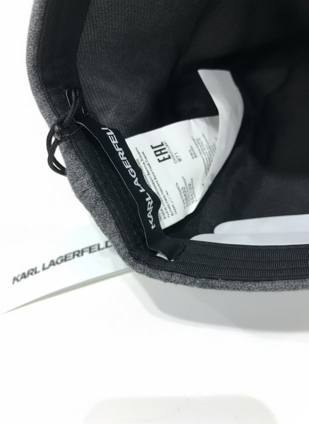 Casquette KARL LAGERFELD grise BASECAP