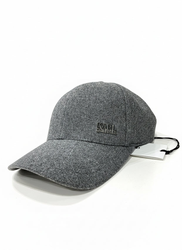 Casquette KARL LAGERFELD grise BASECAP