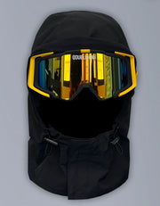 Masque DOUBLE HOOD NOIR JAUNE ME22