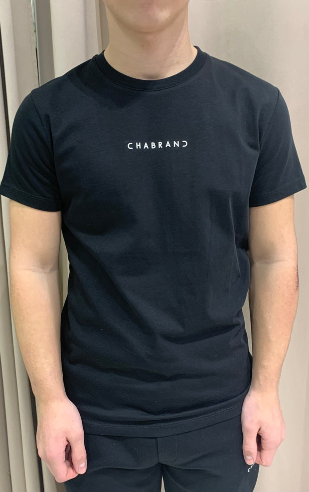 T-shirt noir Chabrand