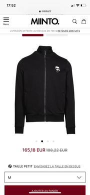 Veste jogging Karl
