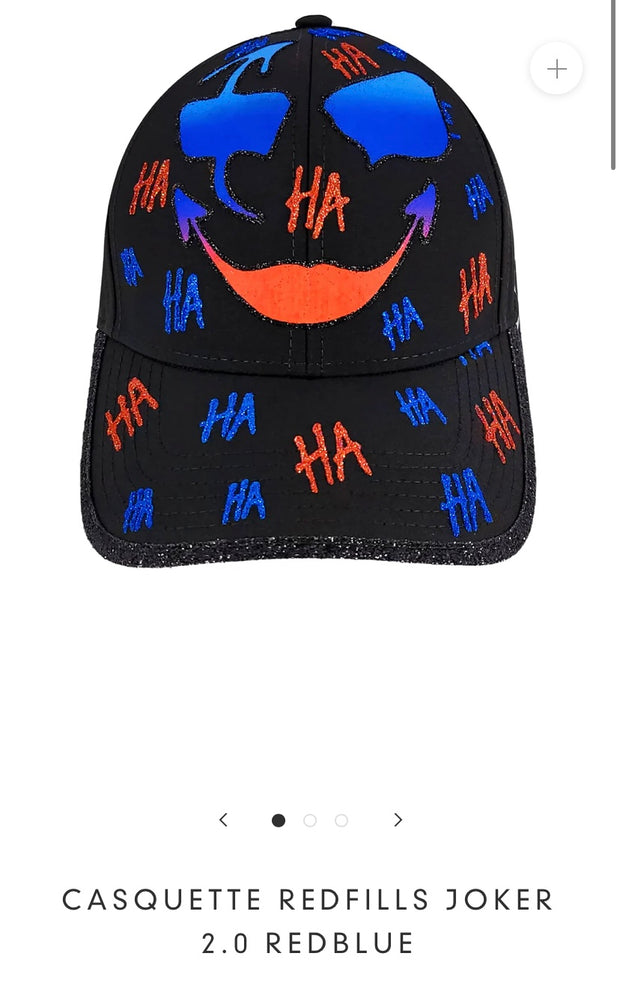 Casquette REDFILLS joker red blue